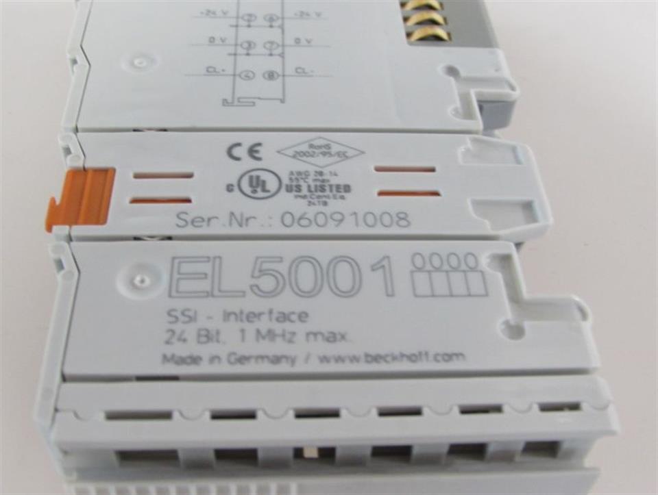 Beckhoff EL5001 EtherCAT 1x Encoder-Interface SSI 24bit TOP ZUSTAND