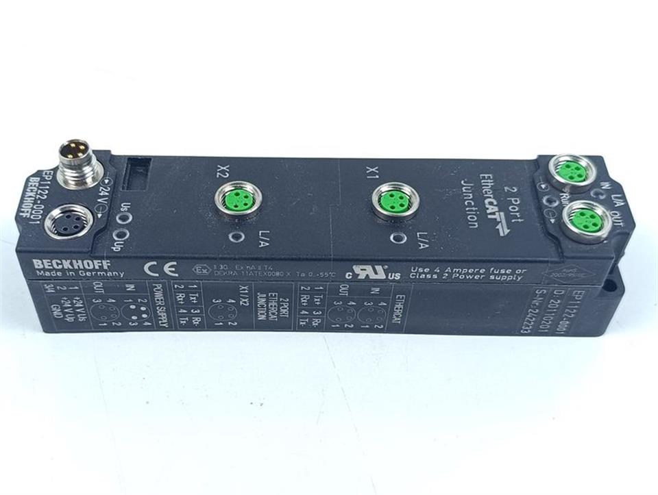 Beckhoff EP1122-0001 EtherCat Compact Box NEU / UNBENUTZT