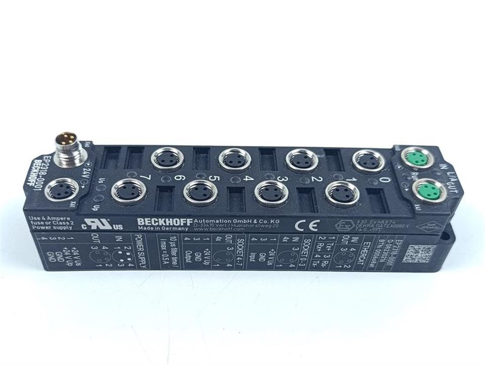 Beckhoff EP2318-0001 EtherCat Compact Box NEU / UNBENUTZT