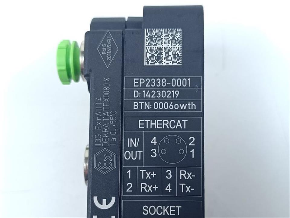 Beckhoff EP2338-0001 EtherCat Compact Box NEU / UNBENUTZT