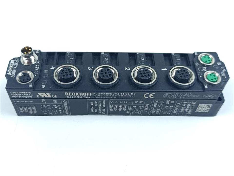 Beckhoff EP3174-0002 EtherCat Compact Box NEU / UNBENUTZT