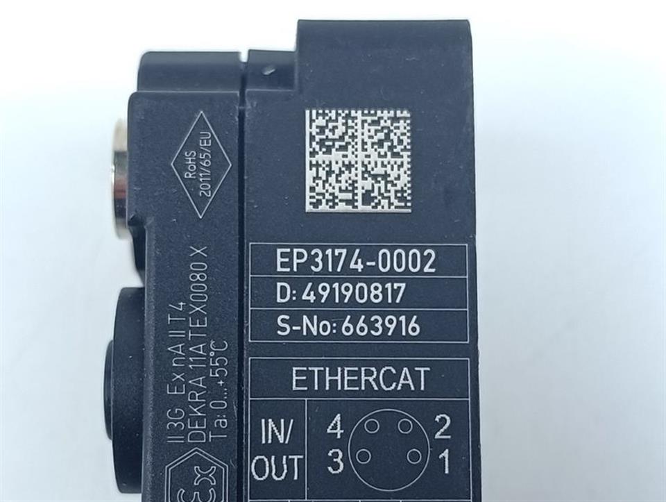 Beckhoff EP3174-0002 EtherCat Compact Box NEU / UNBENUTZT