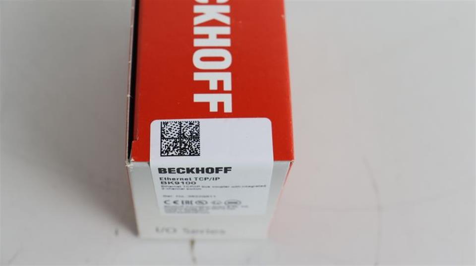 Beckhoff Ethernet TCP/IP BK9100 UNUSED + OVP + SEALED