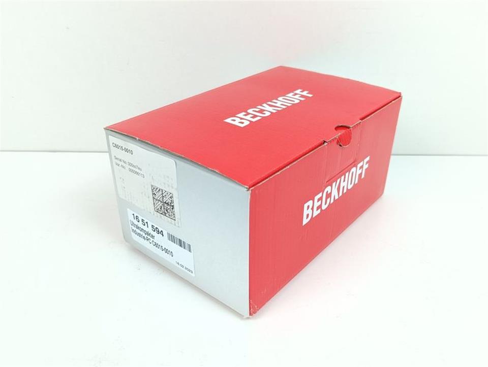 Beckhoff Industrie PC C6015-0010 UNUSED & OVP