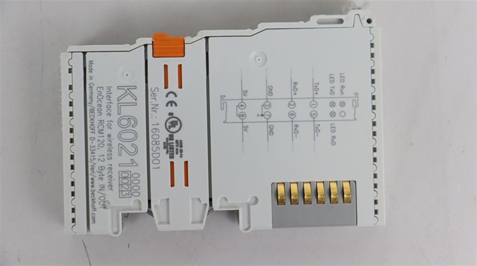 Beckhoff Interface for wireless receiver EnOcean RCM120 KL6021-0023 UNBENUTZT