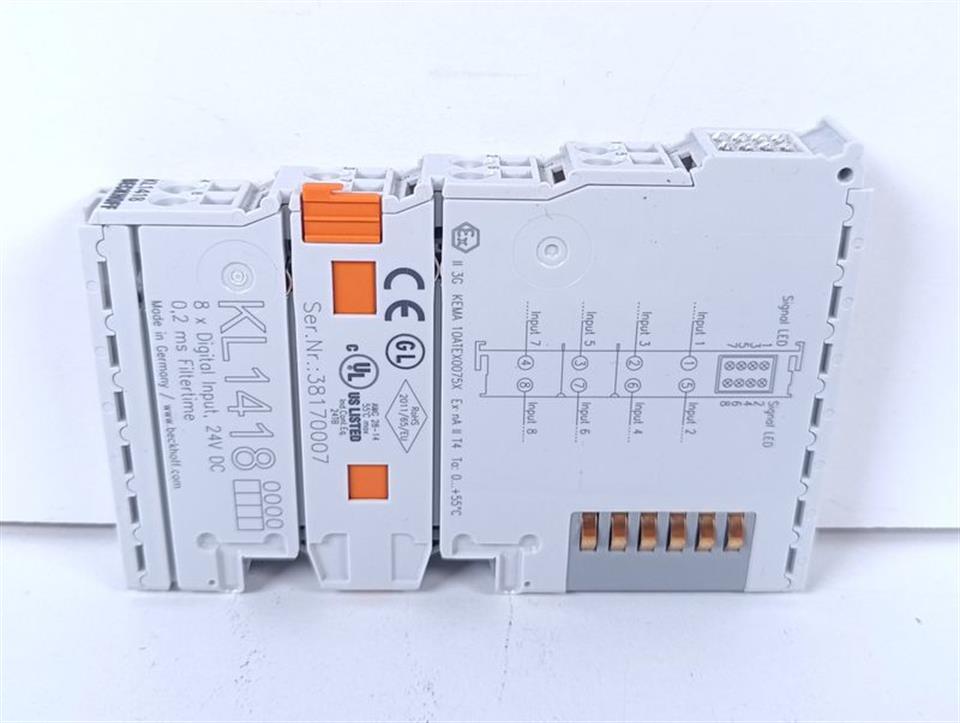 Beckhoff KL1418 8x Digital Input 24 V DC NEUWERTIG