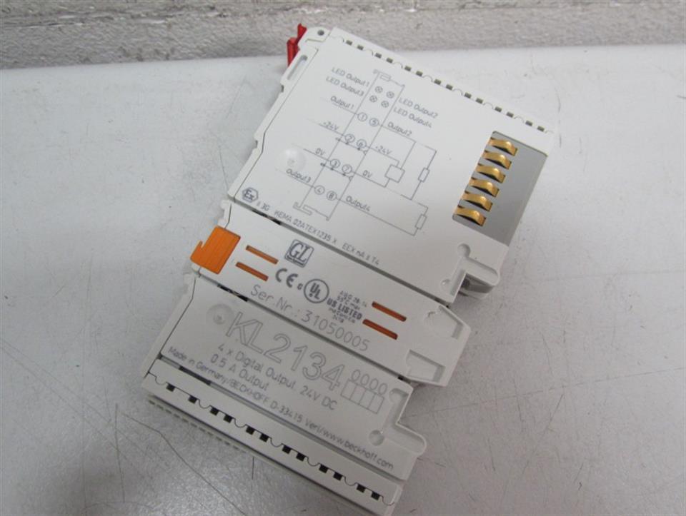 Beckhoff KL2134 4x Digital Output 24V DC, NEUWERTIG