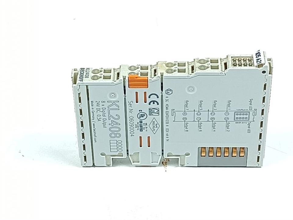Beckhoff KL2408 8x Digital Output 24V DC / 0,5A TOP ZUSTAND