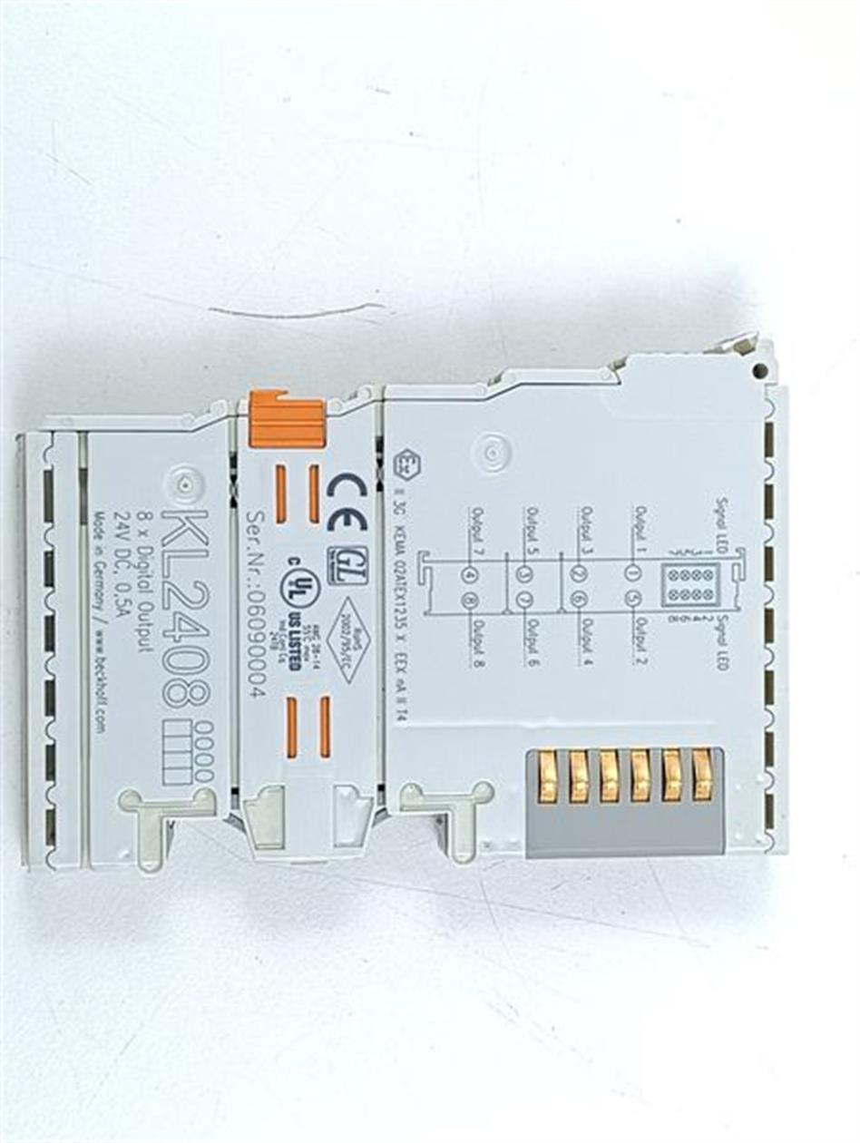 Beckhoff KL2408 8x Digital Output 24V DC / 0,5A TOP ZUSTAND
