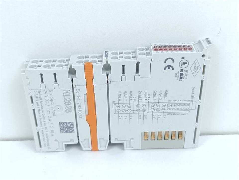 Beckhoff KL2828 8x Digital Output 24V DC / 2A UNUSED