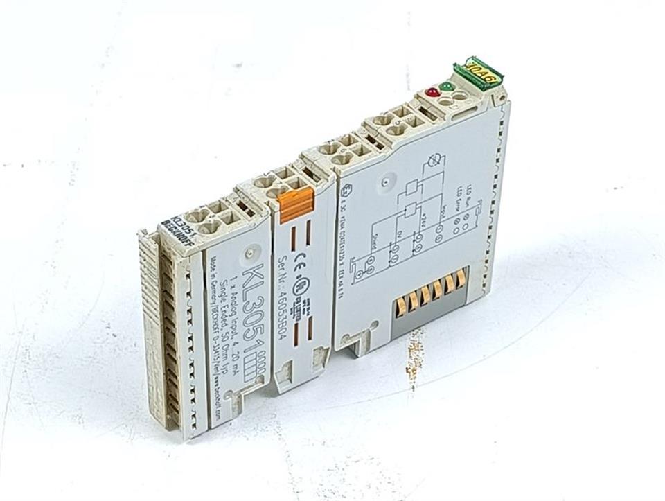 Beckhoff KL3051 1xAnalog Output TOP ZUSTAND