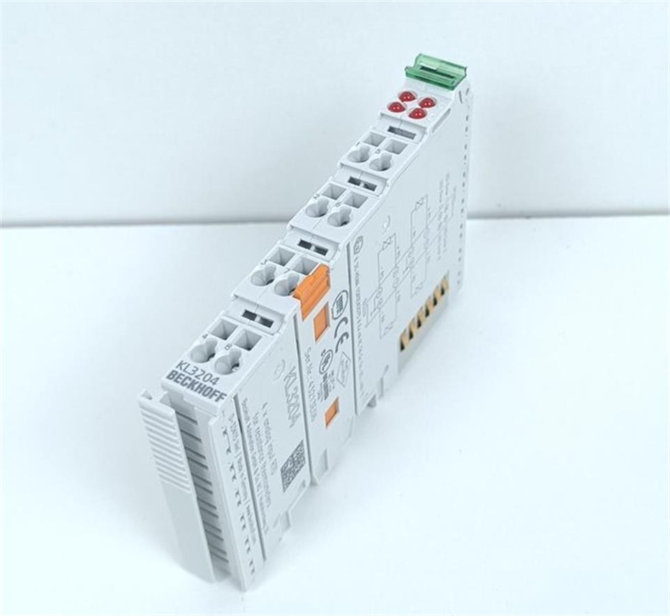 Beckhoff KL3204 4x Analog Input RTD for resistance thermometers UNUSED