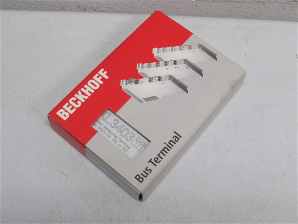 Beckhoff KL3403 Power measuring Terminal max. 500V / 1A OVP & SEALED