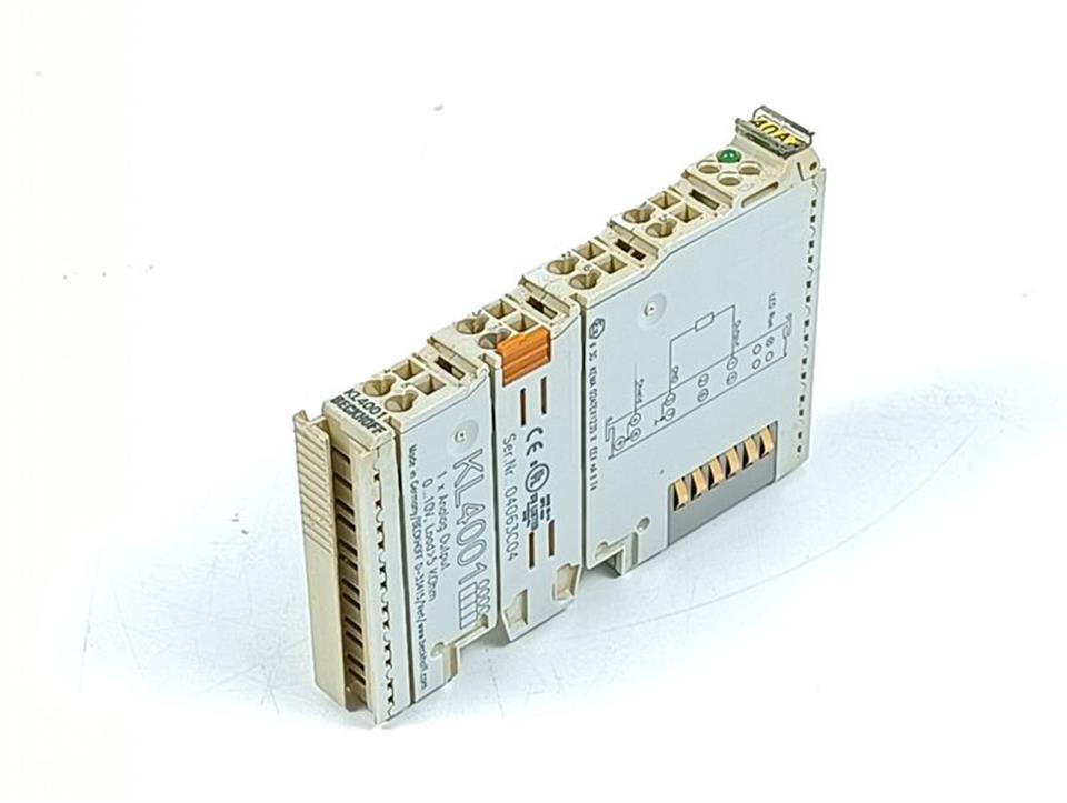 Beckhoff KL4004 1xAnalog Output TOP ZUSTAND