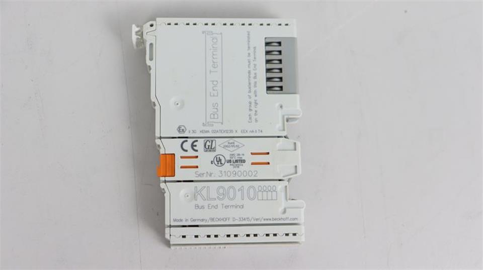 Beckhoff KL9010 Bus End Terminal TOP ZUSTAND