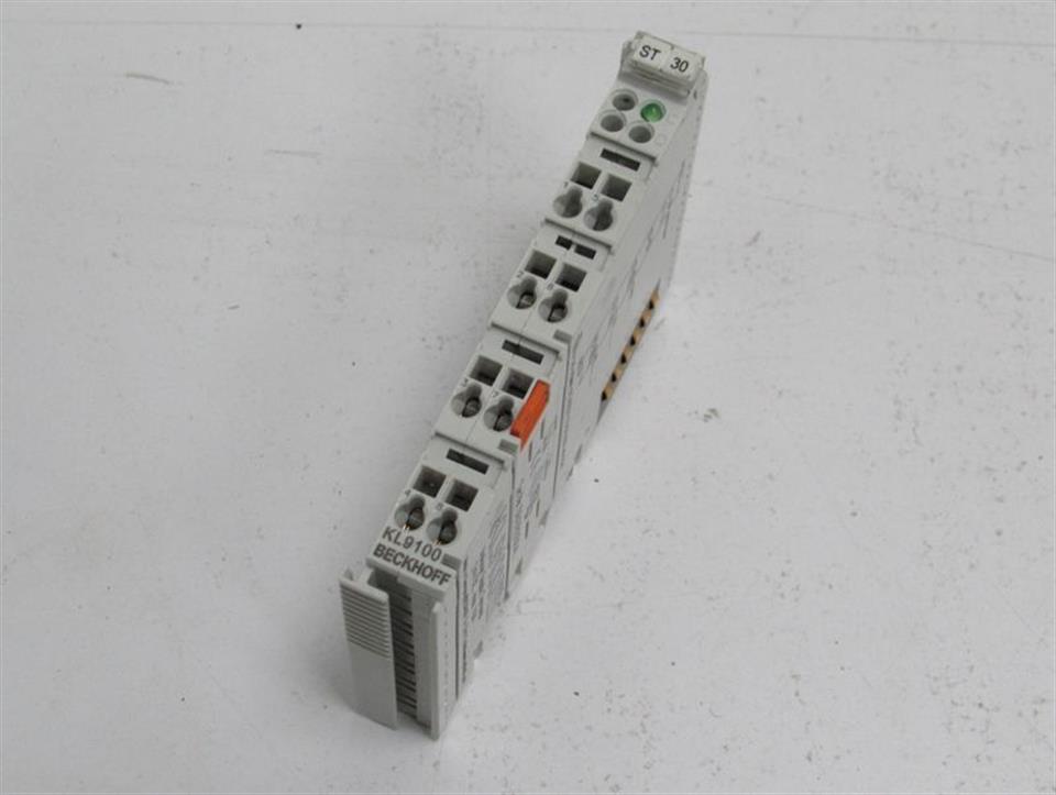 Beckhoff KL9100 Voltage Supply Terminal 24V DC max. 10A UNUSED