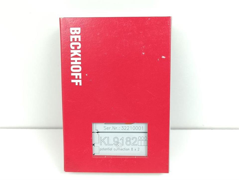 Beckhoff KL9182 Potential Connection 8x2 UNUSED & OVP
