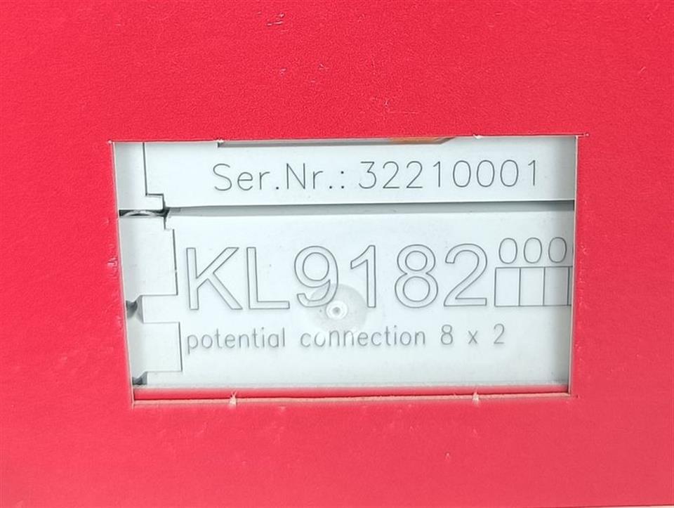Beckhoff KL9182 Potential Connection 8x2 UNUSED & OVP