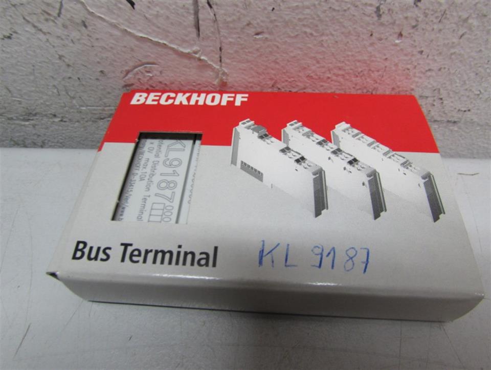 Beckhoff KL9187 Potenzialverteilungsklemme Unbenutzt & OVP