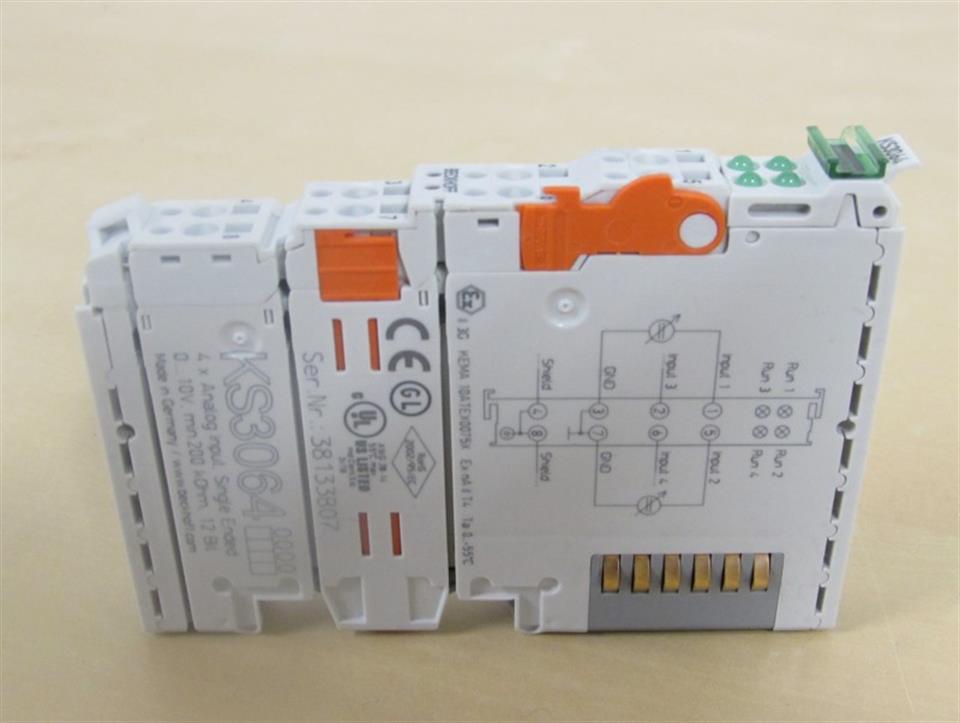 Beckhoff KS3064 4x Analog Input. Single Ended UNUSED