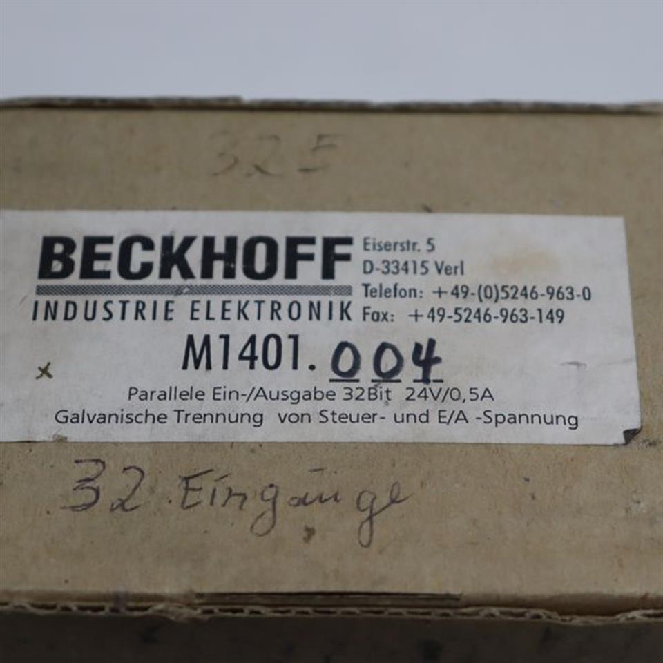 Beckhoff M1401-004 digital Ein-/Ausgabe-Modul NEUWERTIG & OVP