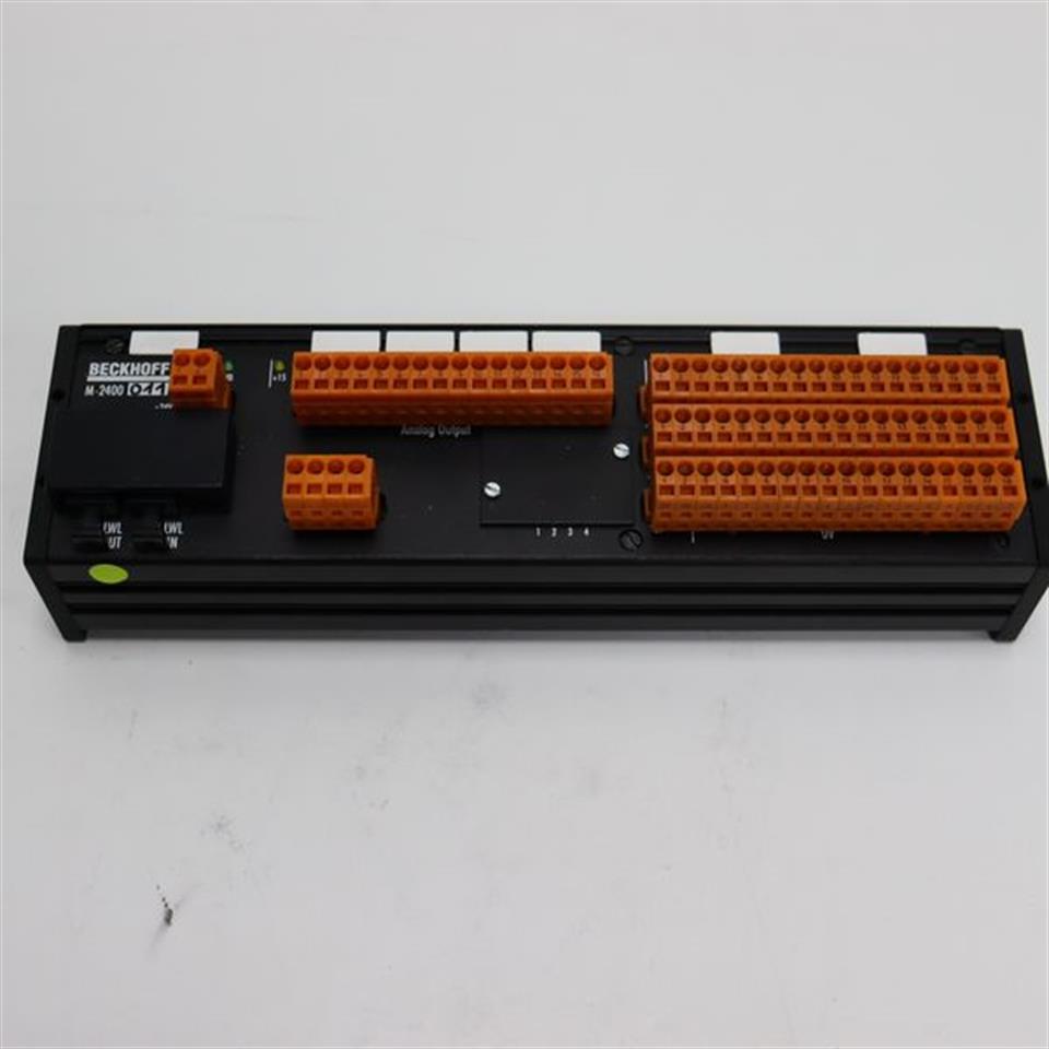 Beckhoff M2400-011 ANALOG OUTPUT MODULE TOP ZUSTAND