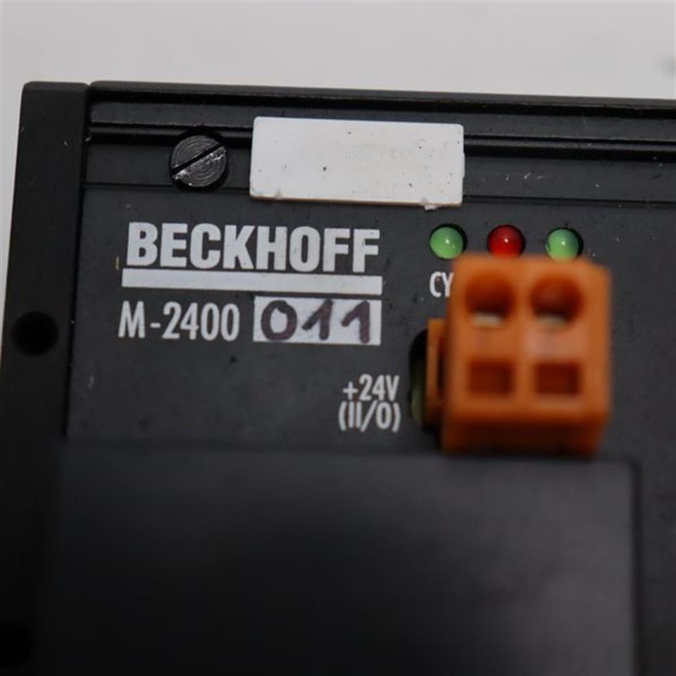Beckhoff M2400-011 ANALOG OUTPUT MODULE TOP ZUSTAND