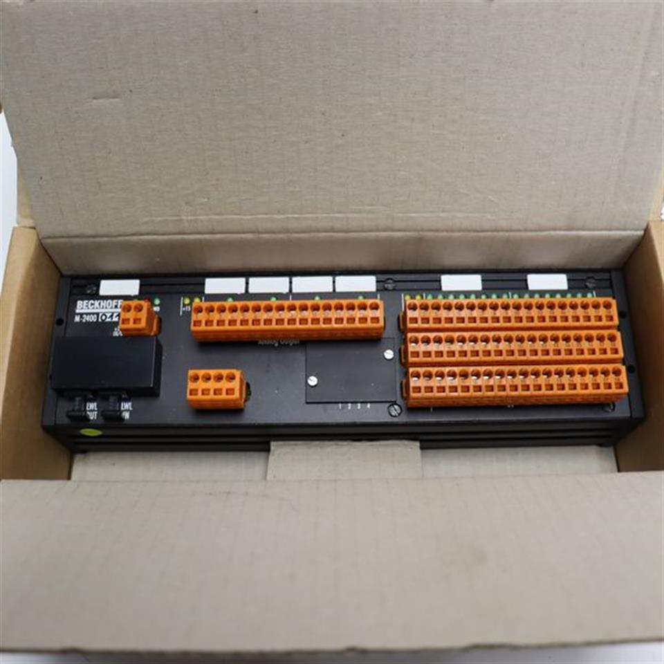 Beckhoff M2400-011 ANALOG OUTPUT MODULE TOP ZUSTAND
