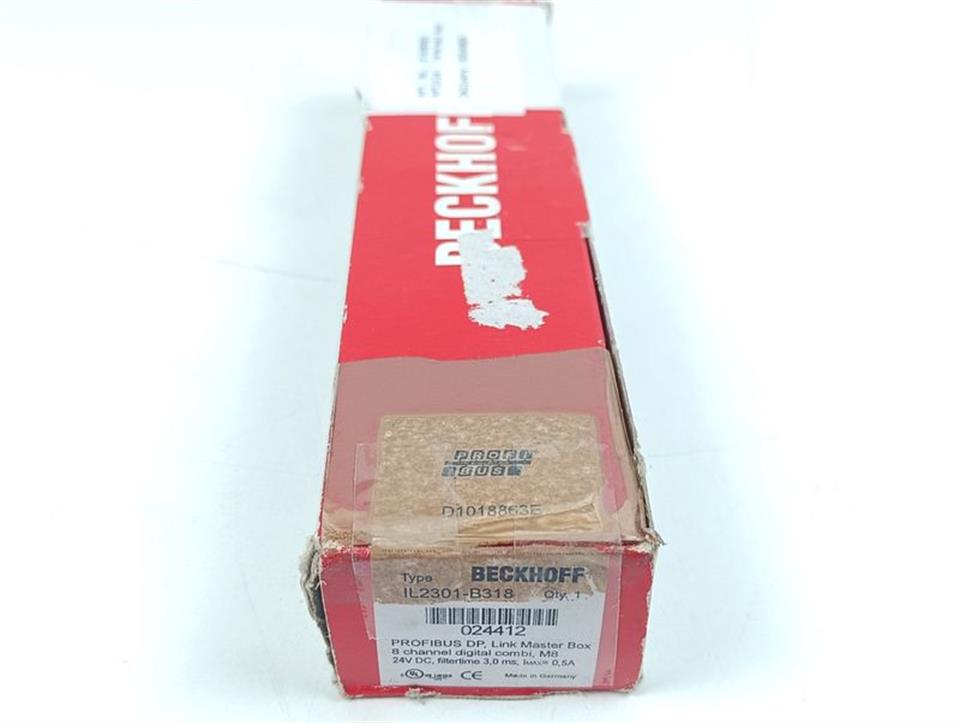 Beckhoff Profi Bus IL2301-B318-0000 Link Master Box UNUSED & OVP