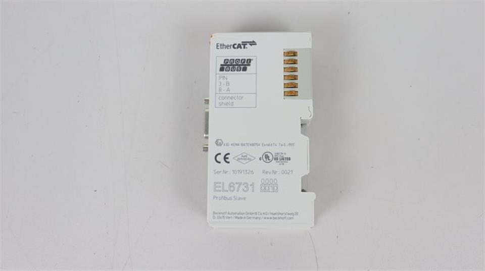 Beckhoff Profibus Slave Modul EL6731 EL 6731 EL6731-0010 Top Zustand