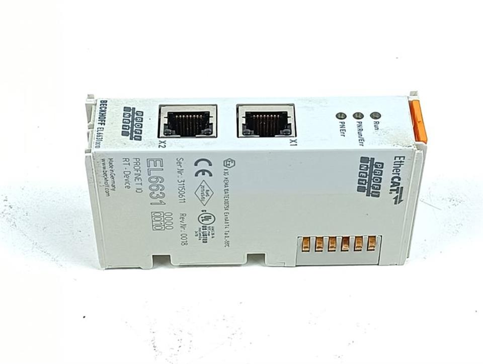 Beckhoff Profinet IO RT-Device EL6631-0010 EL 6631 TOP ZUSTAND