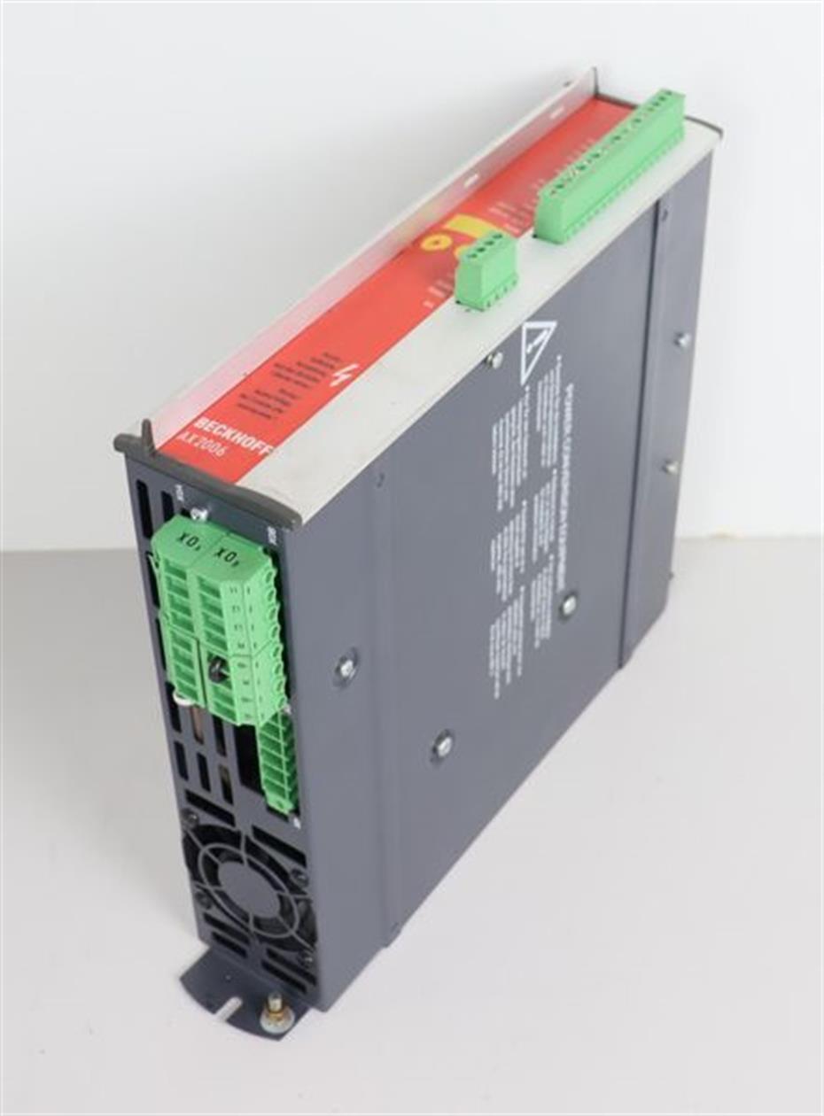 Beckhoff Servo Drive AX2006 S60600-520 6A  + Profibus TESTED & TOP ZUSTAND