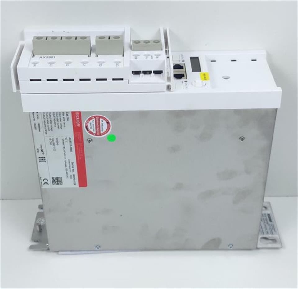 Beckhoff Servo-Drive AX5021-0000 + AX 5911 Rev.: C TESTED & NEUWERTIG