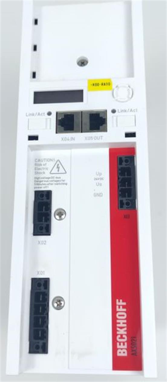 Beckhoff Servo-Drive AX5021-0000 + AX 5911 Rev.: C TESTED & NEUWERTIG