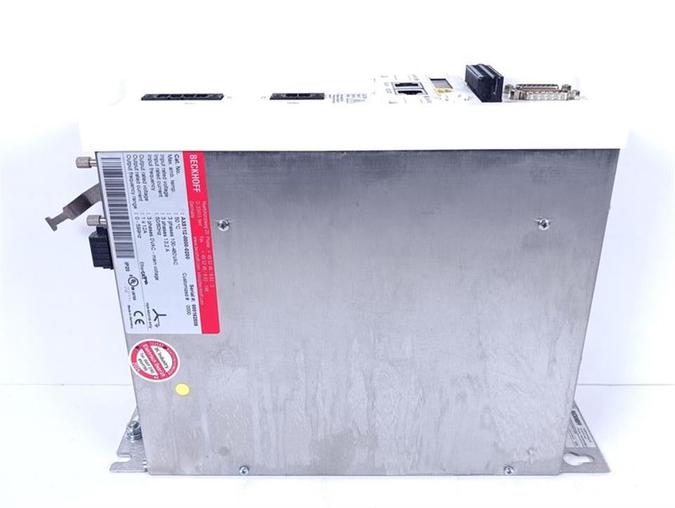 Beckhoff Servo Drive AX5112-0000-0200 + AX5805 Modul TESTED & TOP ZUSTAND