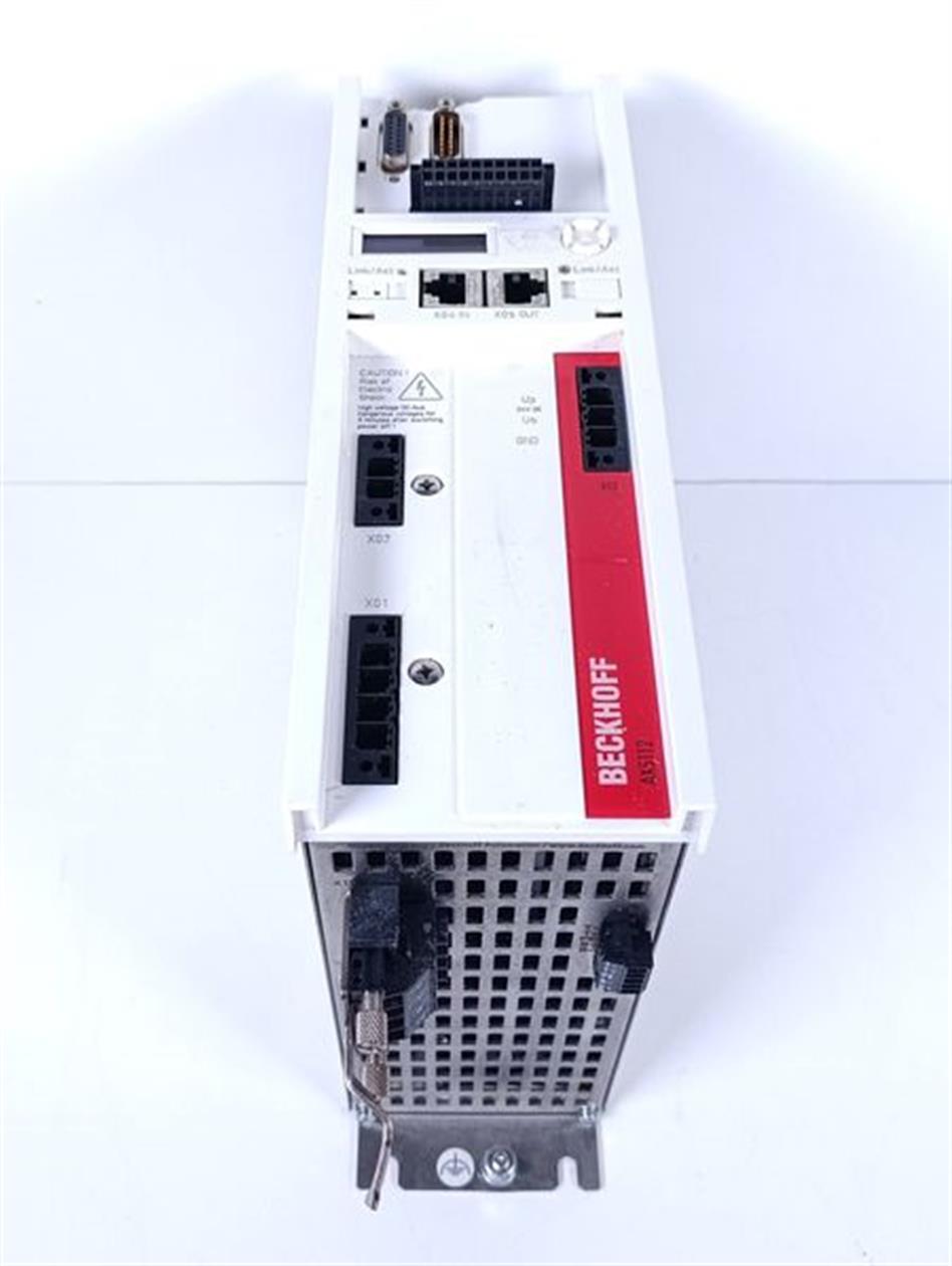 Beckhoff Servo Drive AX5112-0000-0200 + AX5805 TESTED & TOP ZUSTAND