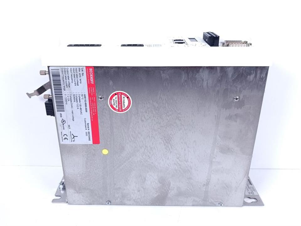 Beckhoff Servo Drive AX5112-0000-0200 + AX5805 TESTED & TOP ZUSTAND