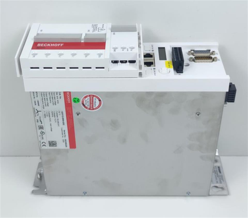 Beckhoff Servo Drive AX5112-0000-0202 + AX5911 + AX5801 Rev.C TESTED & NEUWERTIG