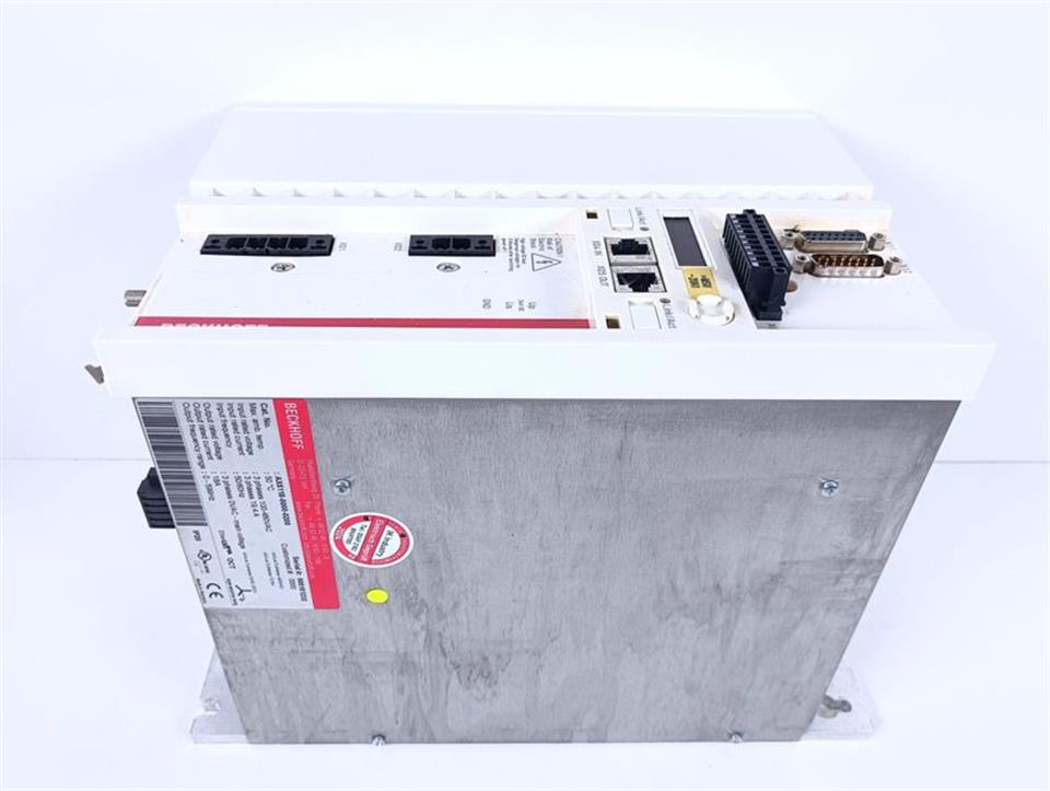 Beckhoff Servo Drive AX5118-0000-0200 + AX5805 TESTED & TOP ZUSTAND
