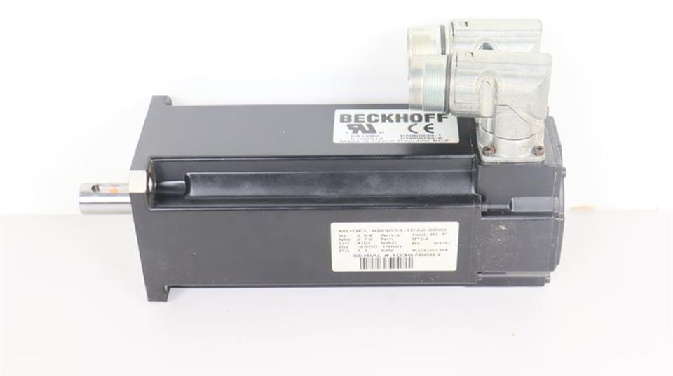 Beckhoff Servomotor AM3033-1E40-0000 1,1kW TOP ZUSTAND