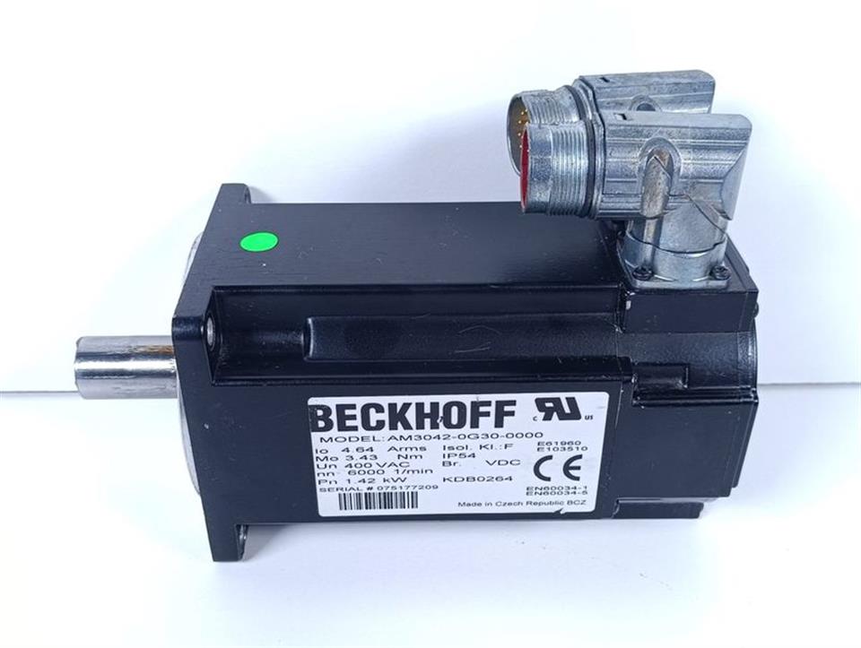 Beckhoff Servomotor AM3042-0G30-0000 nn 6000 1/min IP54 NEUWERTIG