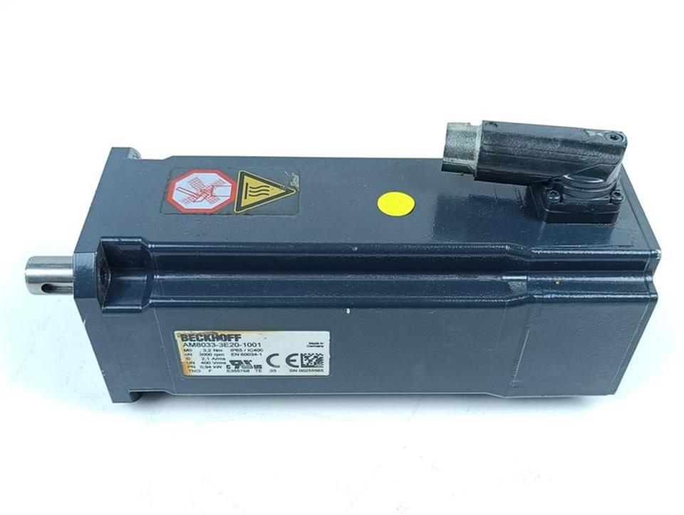 Beckhoff Servomotor AM8033-3E20-1001 TOP ZUSTAND