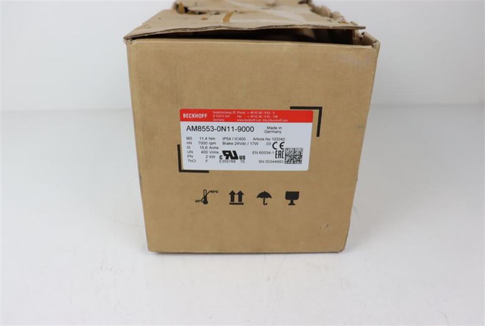 Beckhoff Servomotor AM8553-0N11-9000 UNUSED & OVP