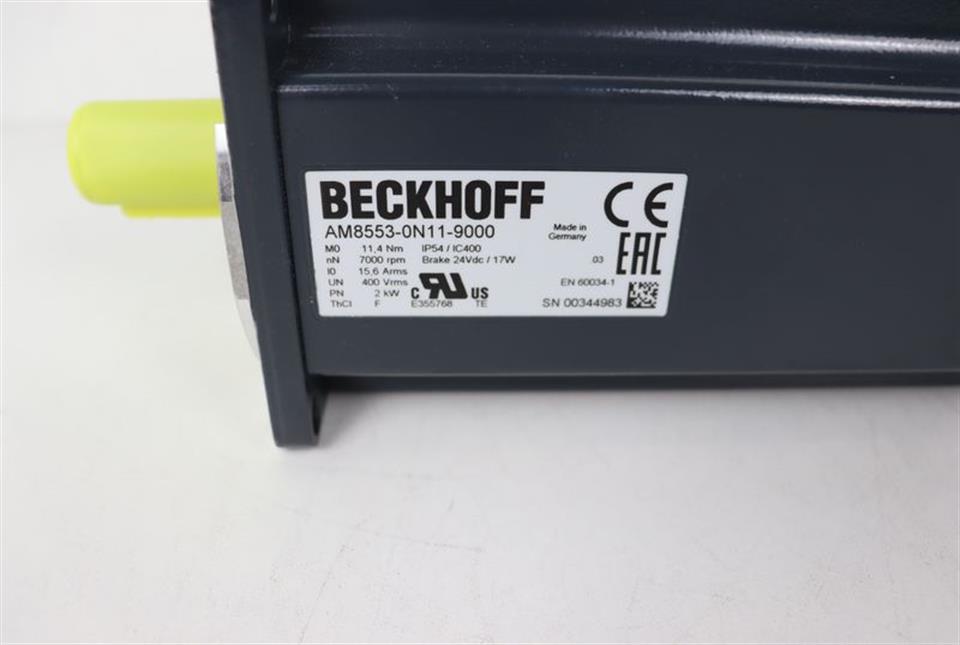 Beckhoff Servomotor AM8553-0N11-9000 UNUSED & OVP