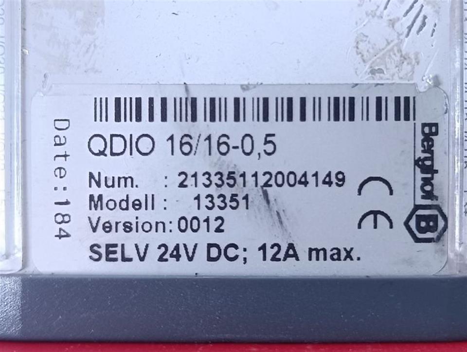 Berghof CDIO 16/16-0,5 Modell 13351 GEBRAUCHT GUT & TESTED