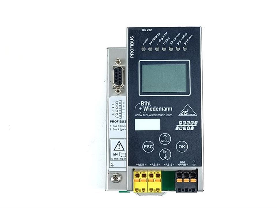 Bihl + Wiedemann BWU1569 AS-i 3.0 Profibus Gateway 30V 9W TESTED & TOP ZUSTAND