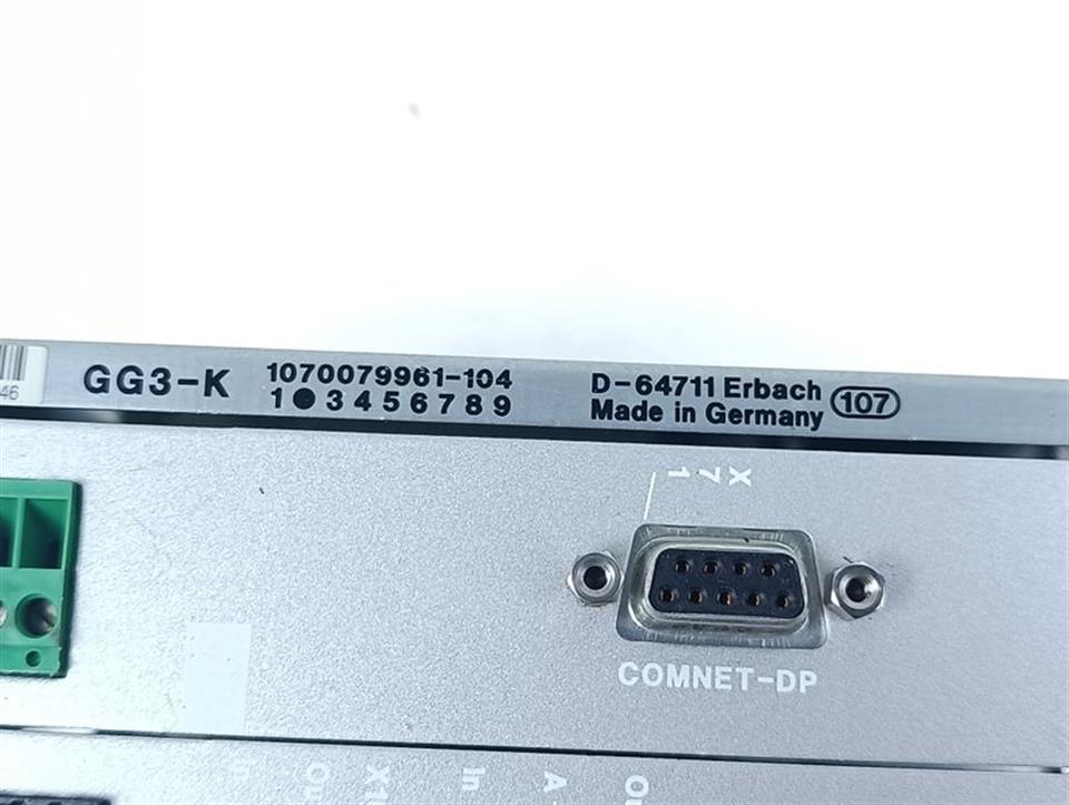 BOSCH GG3-K + RM2-DP12 1070075814-214 + POS-SA2 1070077103-109 + 1070075174-102