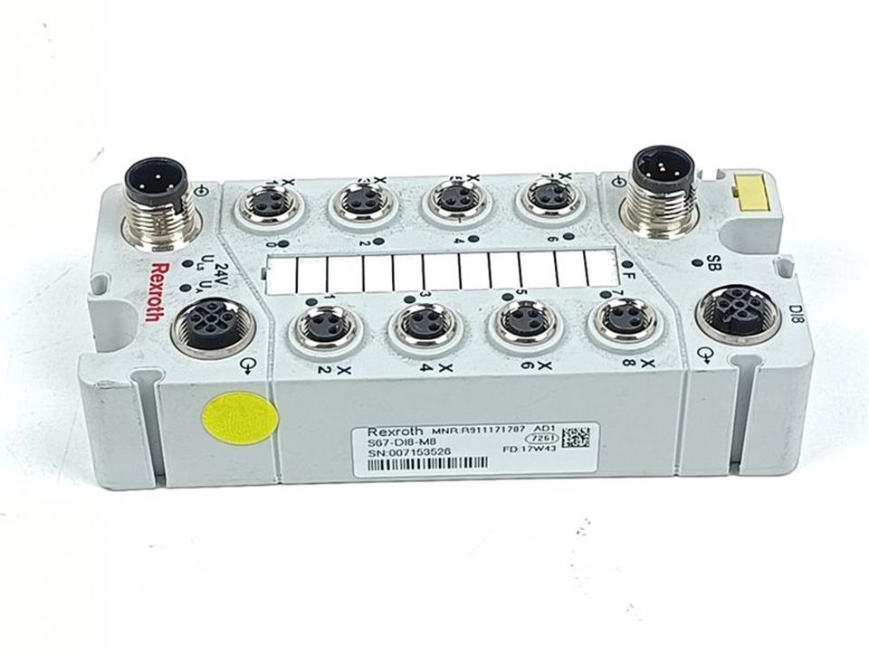 Bosch Rexroth R911171787 S67-DI8-M8 TOP ZUSTAND