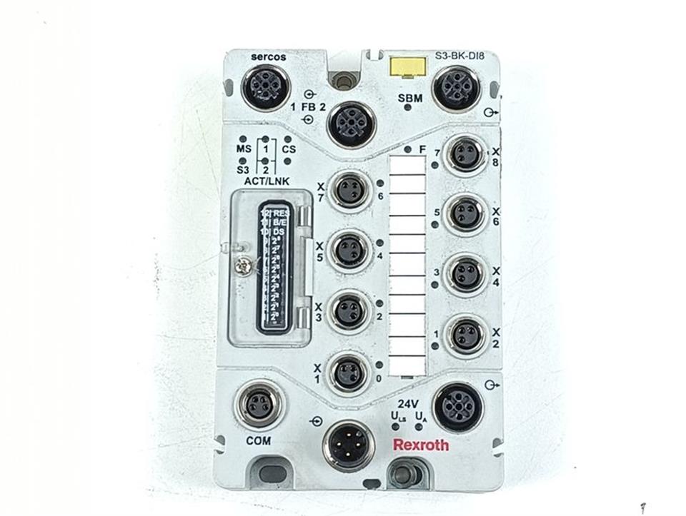 Bosch Rexroth R911172899 S67-S3-BK-DI8-M8 TOP ZUSTAND