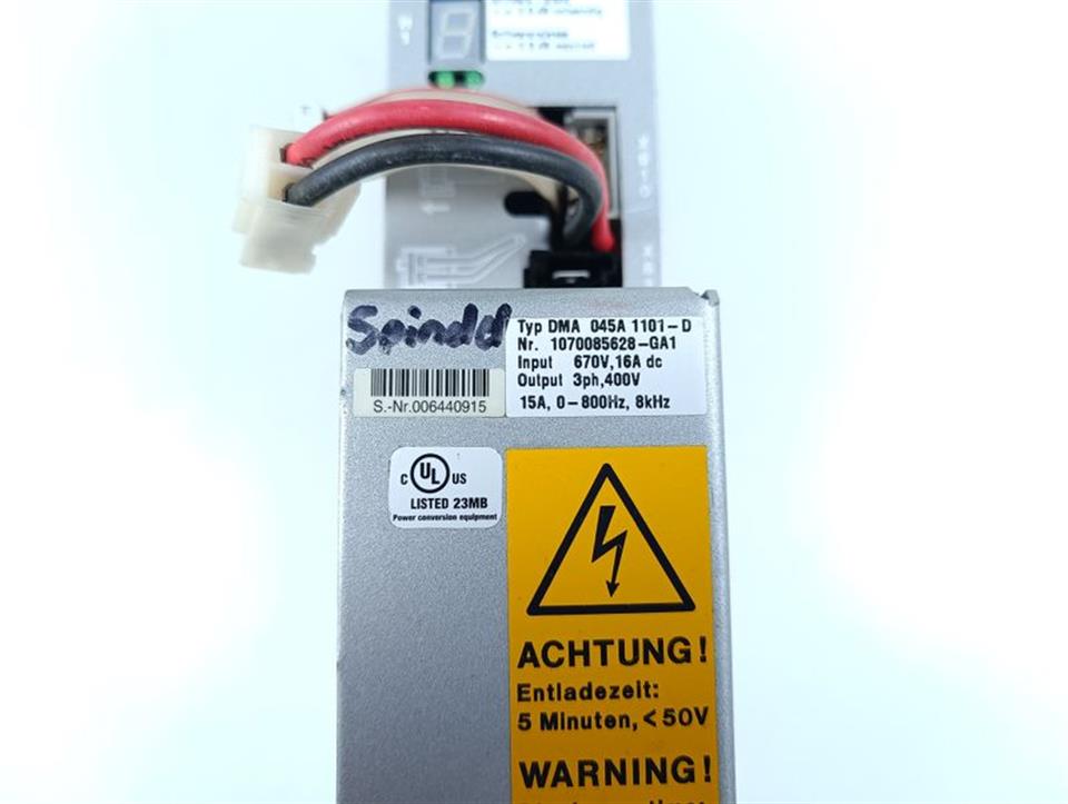 Bosch Servo Drive DMA 045A 1101-D 1070085628-GA1 DMA 45A 1101-D TOP ZUSTAND